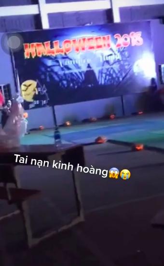 Sự thật clip nữ sinh cháy như đuốc sống trong lễ hội Halloween-2