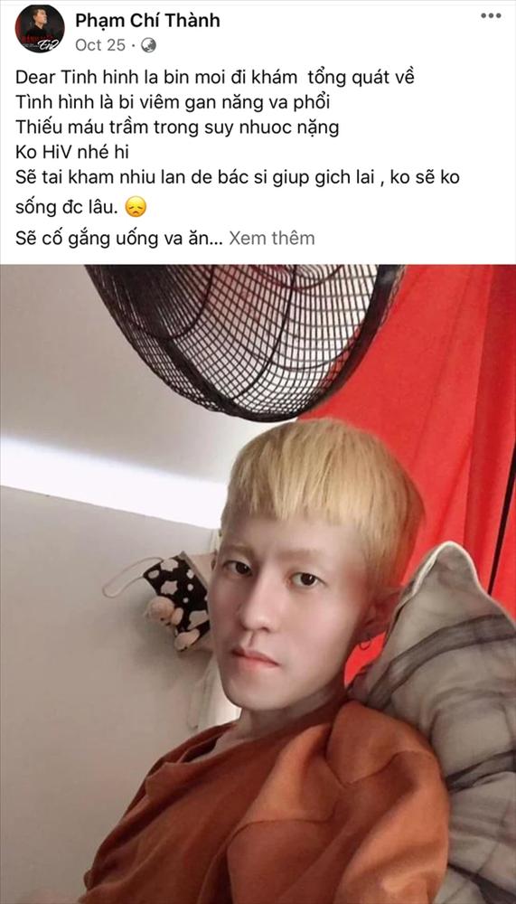 Sao nam Vbiz nguy kịch vì viêm gan B và suy dinh dưỡng nặng-4