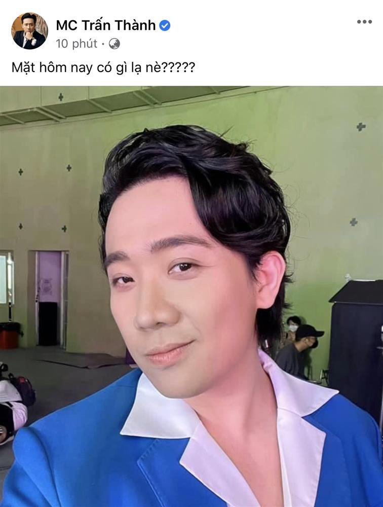 Ơn giời, cuối cùng Trấn Thành cũng chịu cạo râu rồi!-1