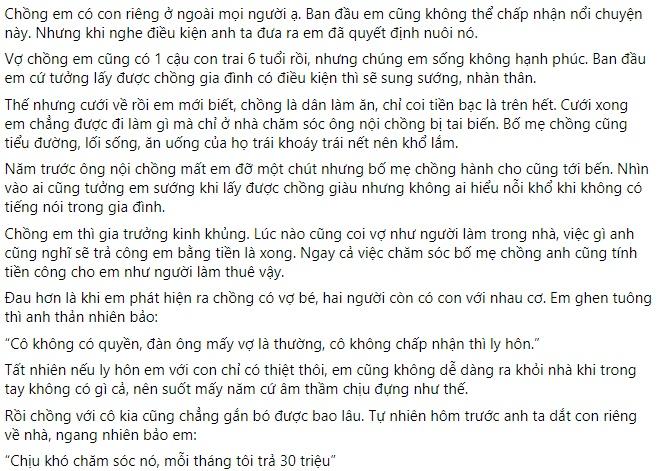 Dắt con riêng về bắt vợ chăm, vợ vui vẻ đồng ý nhờ lý do chí mạng-1