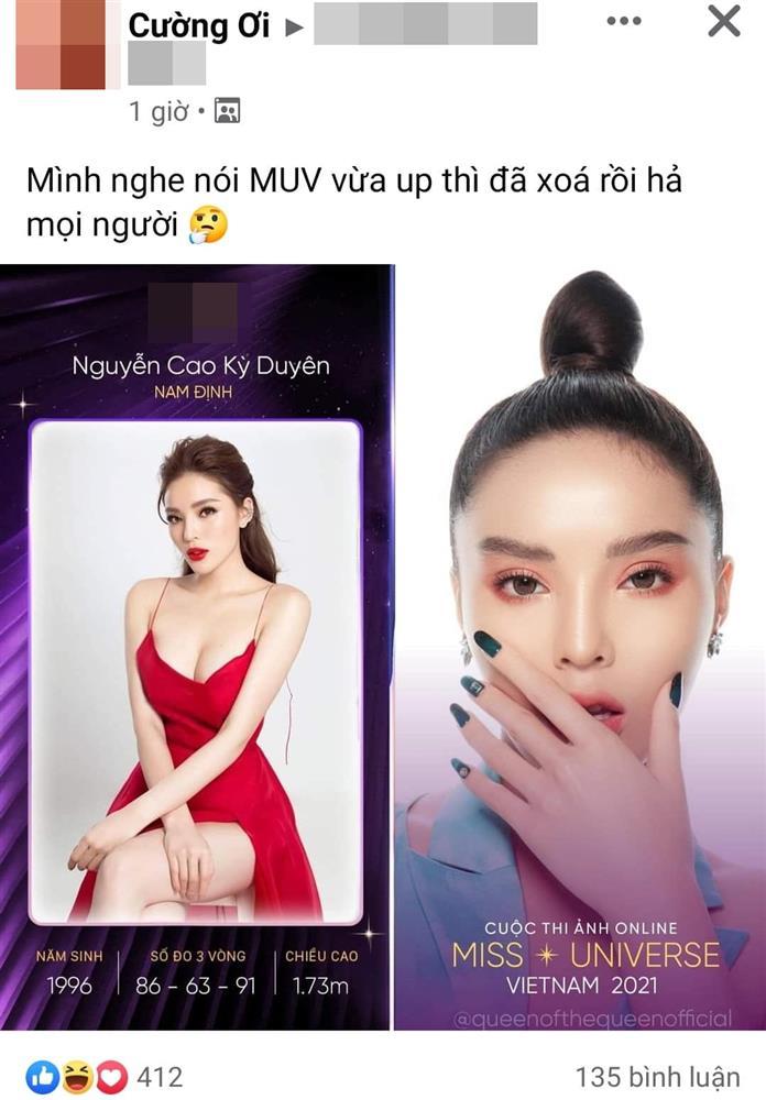 Lộ ảnh profile Kỳ Duyên thi Hoa hậu Hoàn vũ Việt Nam 2021?-4