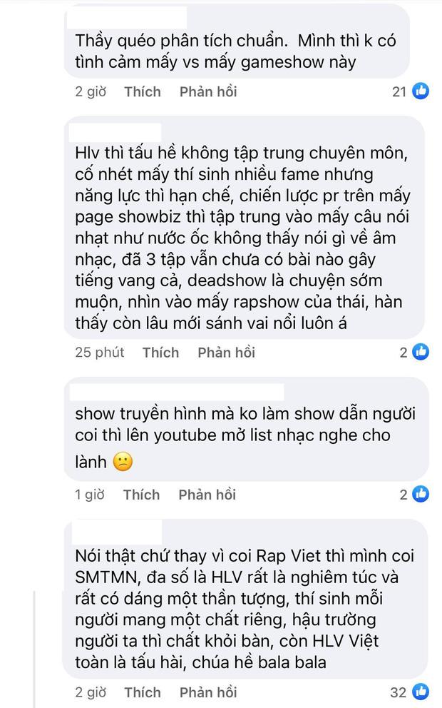 Netizen tiên tri Rap Việt sớm bị khai tử như các anh em tiền bối-4