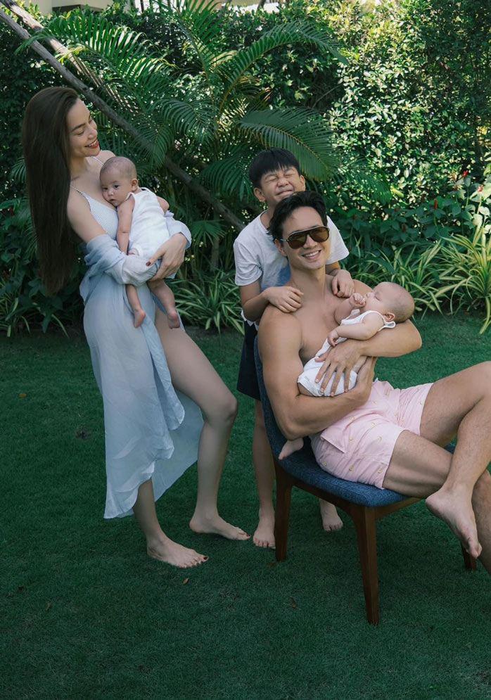 Kim Lý mặc áo 3 lỗ trong tiệc sinh nhật, fan trêu: Không cởi trần nữa à?-7