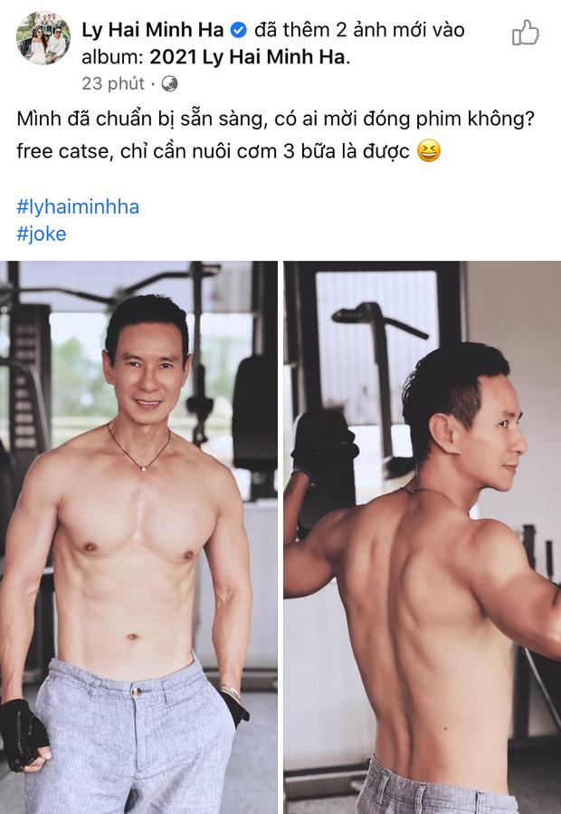 Lý Hải khoe body cuồn cuộn tuổi 53, thanh niên phải dè chừng-1