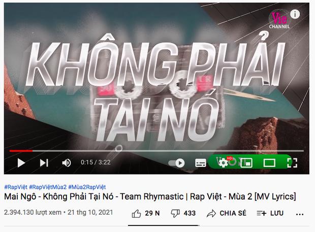 Hóa ra đây mới là rapper có nhiều view nhất tại mặt trận Rap Việt?-1