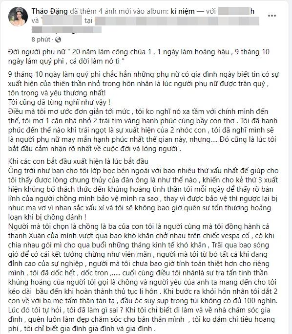 Đặng Thu Thảo tố bị chồng tra tấn dù vợ chửa vượt mặt-4