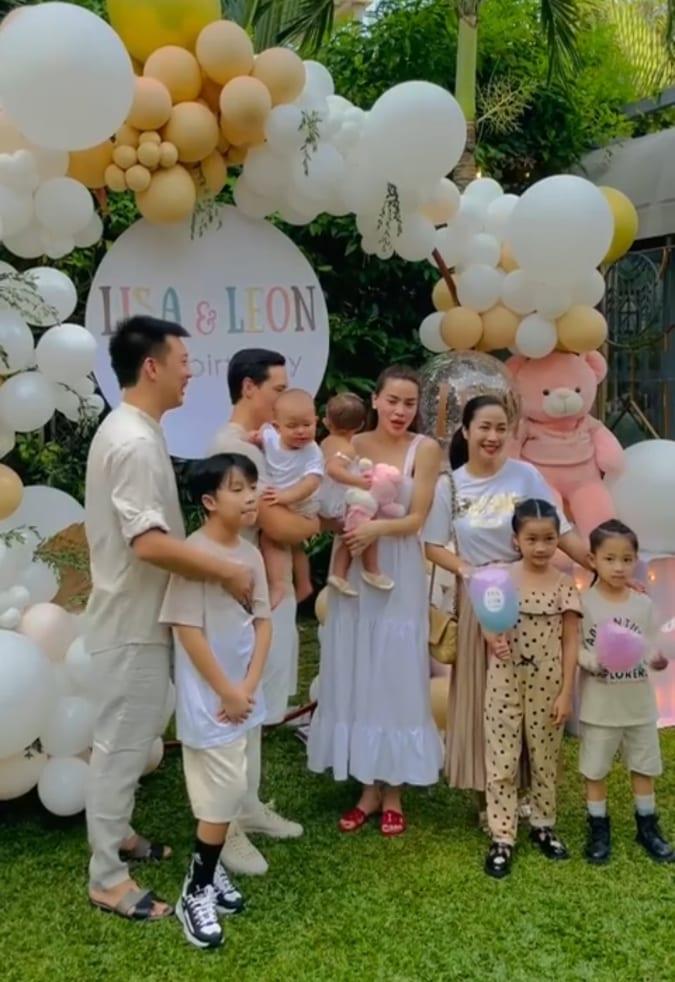 Sinh nhật 2 con Hồ Ngọc Hà: Celeb tới dự, đông vui như hội-10