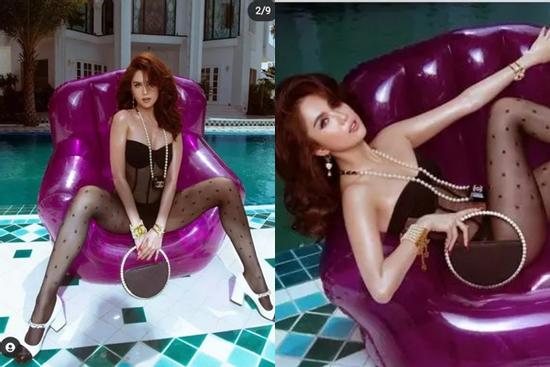 Ngọc Trinh tiếp tục gây sốc với bộ ảnh tạo dáng 'hư hỏng'