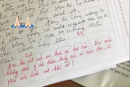 Bài kiểm tra bị chấm điểm 0, cô giáo đưa lý do đố cãi nổi