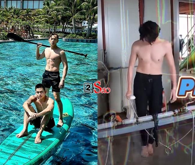 Ngô Kiến Huy khoe body 6 múi, dân mạng soi hàng thật khác xa-6