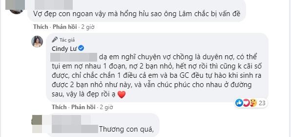 Cindy Lư nói gì khi Hoài Lâm kết hôn người mới?-3