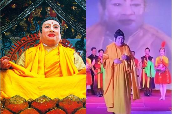 Phật Tổ 'Tây Du Ký' 83 tuổi vẫn mặc áo cà sa đi diễn hội chợ