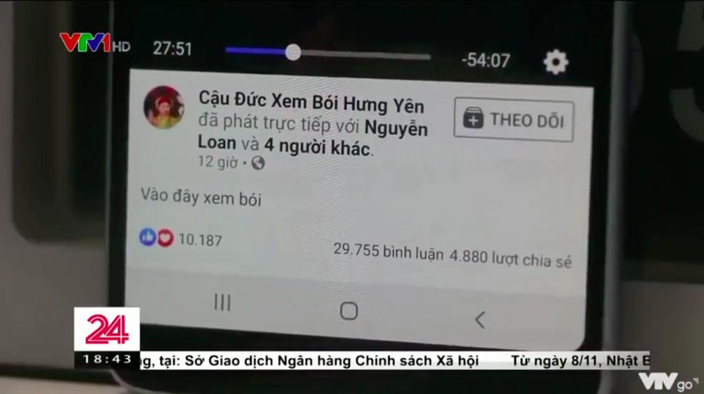 VTV vạch trần Cậu Đức Hưng Yên livestream xem bói trục lợi-3