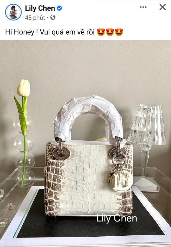 Lily Chen tậu túi bạch tạng đắt đỏ không chịu thua Ngọc Trinh-1