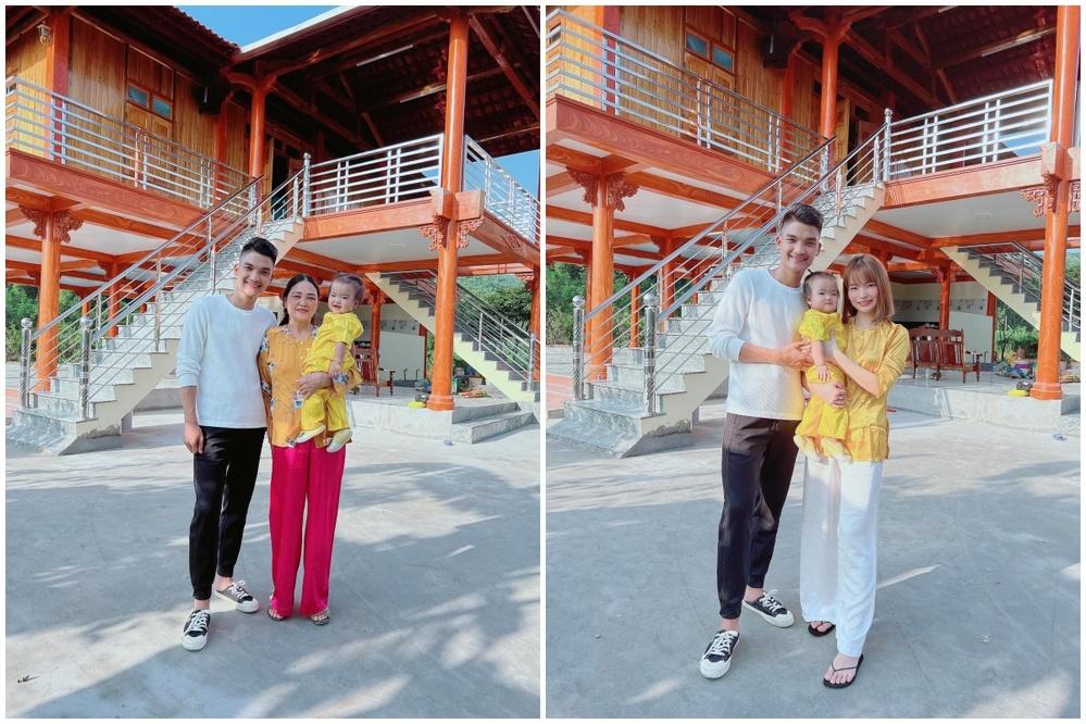 Biểu cảm cực hài con gái Mạc Văn Khoa sau 11 tháng gặp bà nội-6