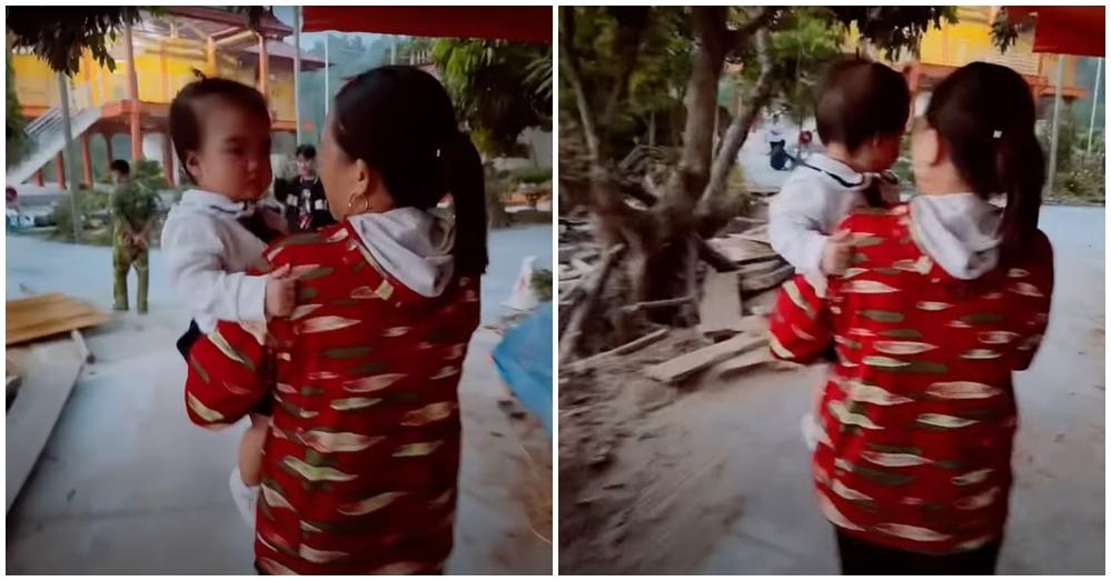 Biểu cảm cực hài con gái Mạc Văn Khoa sau 11 tháng gặp bà nội-7