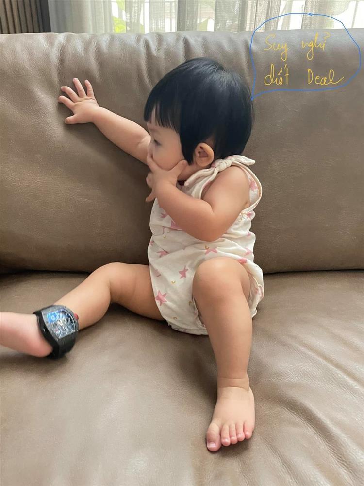 Suchin nhà Cường Đô La được tặng túi hiệu, fan soi thứ đeo vào cổ chân kỳ lạ-5