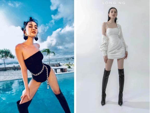 Cẩm Đan lên đồ sexy, bạn bè comment ngay: Um sùm lên, la làng lên!-6