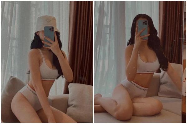 Kém gì Lệ Quyên, Cẩm Đan đốt mắt với váy không che hết vòng 1-7