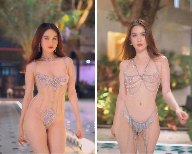 Kim Duyên xả ảnh nội y na ná Ngọc Trinh nhưng sang hơn 1 bậc-5