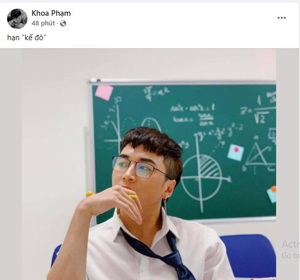 Karik than hạn kế đô, Quỳnh Lương công khai danh tính bồ-2