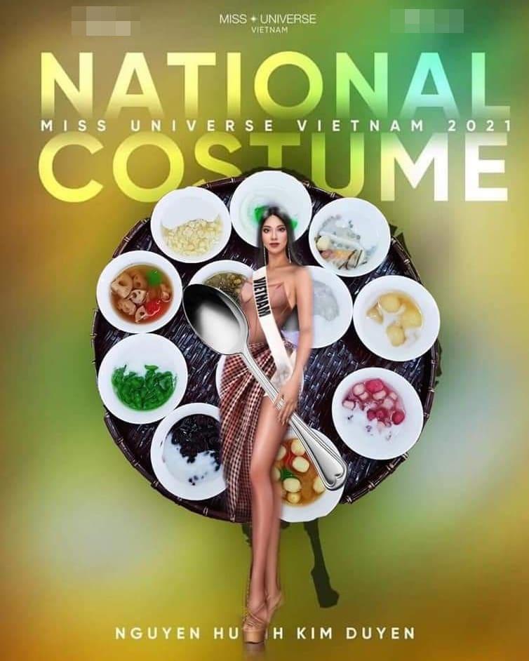 Kim Duyên nhá quốc phục Miss Universe, bị chế 7749 kiểu cực hài-10