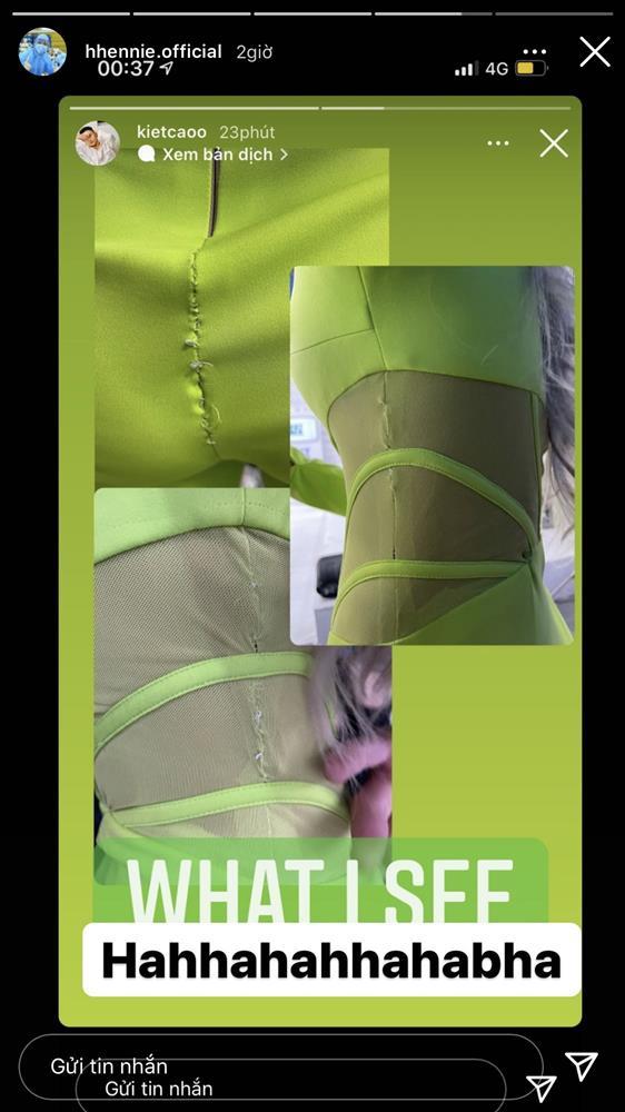 HHen Niê xỉu ngang vì chụp ảnh chán chê mới phát hiện mặc váy trái-2