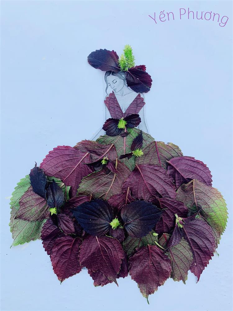 Mãn nhãn BST thời trang từ rau củ vườn nhà của 8x đảm đang-3