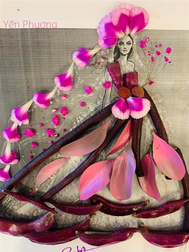 Mãn nhãn BST thời trang từ rau củ vườn nhà của 8x đảm đang-6