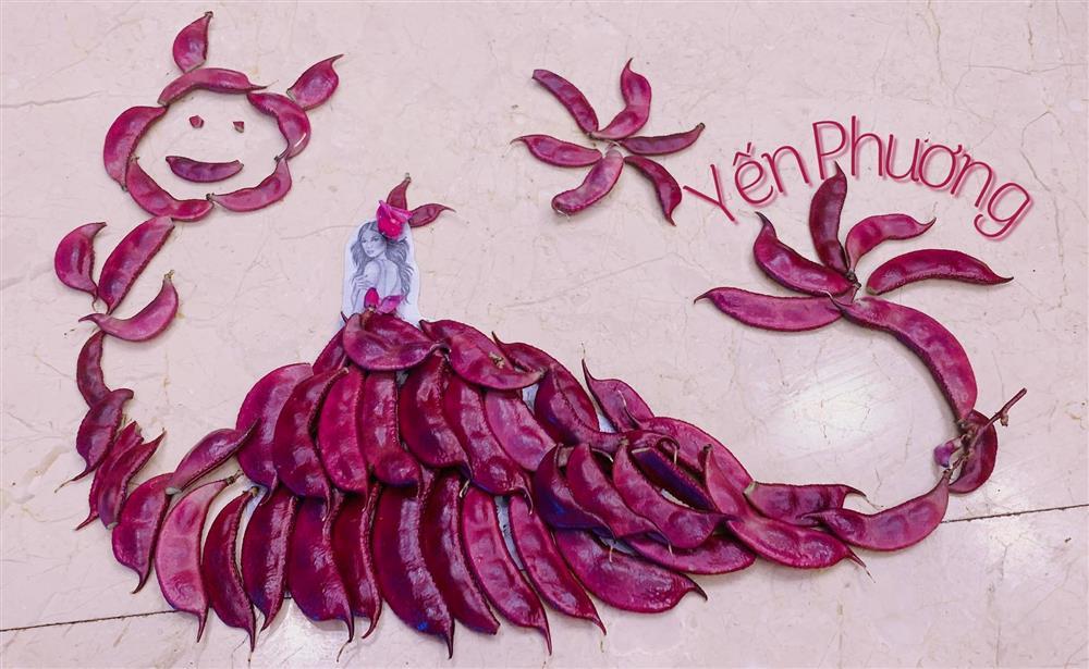 Mãn nhãn BST thời trang từ rau củ vườn nhà của 8x đảm đang-13