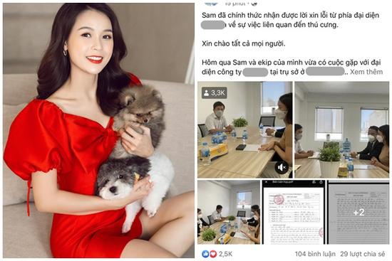 Chốt lại vụ BQL chung cư cao cấp gọi chó là gia súc: Sam được xin lỗi!