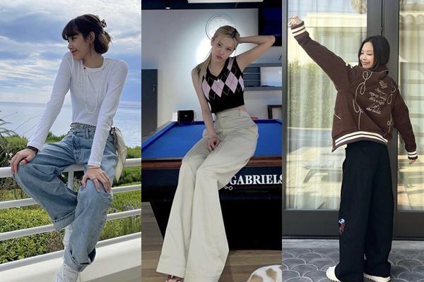 Phối áo len mùa đông sang xịn mịn như Jennie, Yoona-10