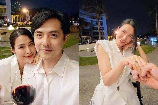 Đông Nhi - Ông Cao Thắng kỷ niệm cưới, cử chỉ nhìn 'phát hờn'