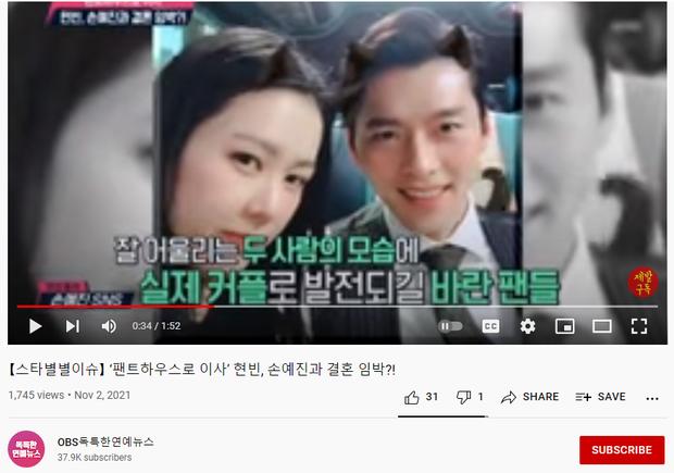Đài truyền hình Hàn đưa tin Hyun Bin - Son Ye Jin kết hôn-4