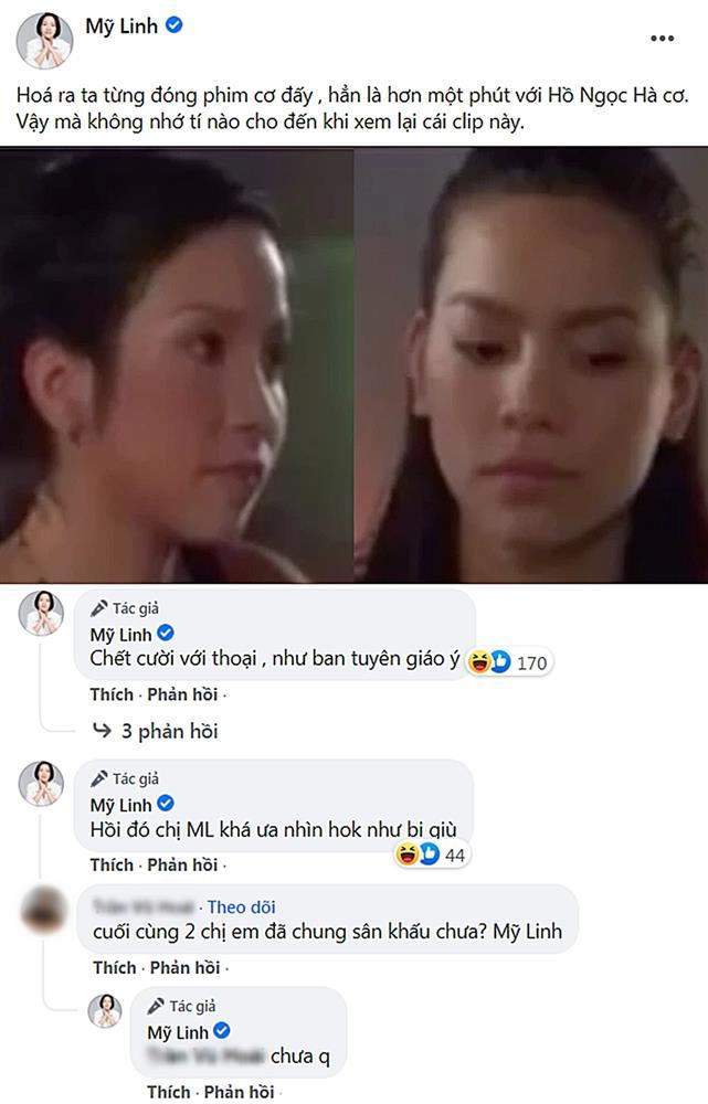 Mỹ Linh không ấn tượng về việc từng đóng chung phim với Hà Hồ-1
