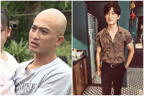 Cạo trọc đóng phim, 'tình cũ' Phương Oanh đành đội tóc giả đi họp báo