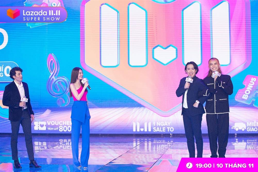 Trấn Thành cùng dàn sao Việt lập rock band tại Lazada Supershow 11.11-3