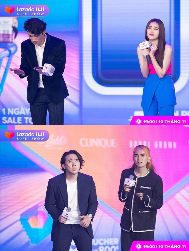 Trấn Thành cùng dàn sao Việt lập rock band tại Lazada Supershow 11.11-4