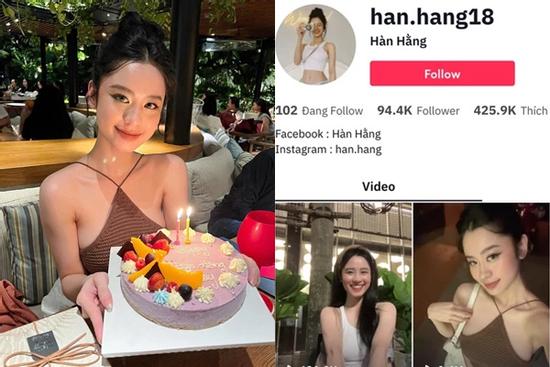 Hàn Hằng comeback 3 ngày, TikTok đã đạt cột mốc khủng