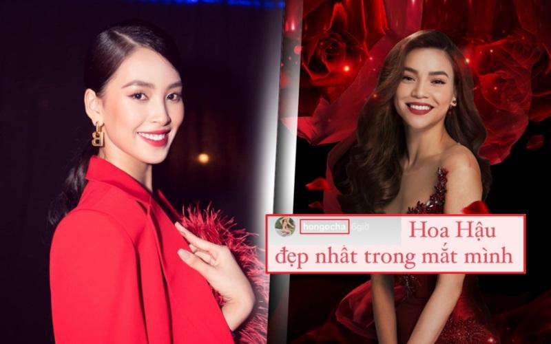 Trần Tiểu Vy đứng cạnh Hồ Ngọc Hà, ai đẹp hơn?-3