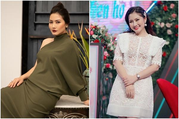 Ngọc Lan liệt cánh tay, phải cắt váy vì tăng cân-8