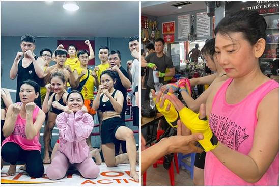 NSƯT Mỹ Uyên U50 vẫn thích học boxing, sẵn sàng làm 'đả nữ'?