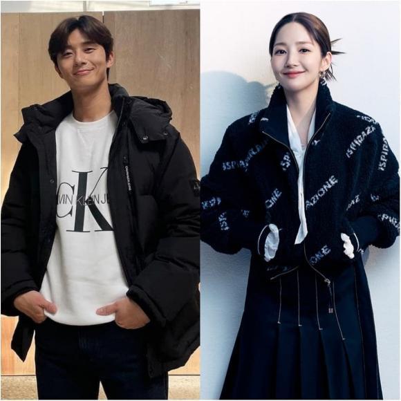 Park Min Young - Park Seo Joon đồng điệu cả thời trang lẫn cách tạo dáng-2
