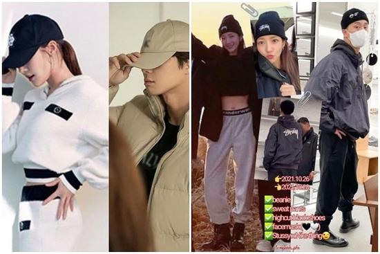 Park Min Young - Park Seo Joon đồng điệu cả thời trang lẫn cách tạo dáng