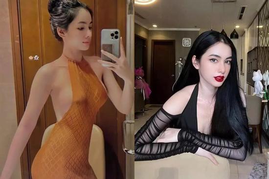 Kém gì Lệ Quyên, Cẩm Đan 'đốt mắt' với váy không che hết vòng 1