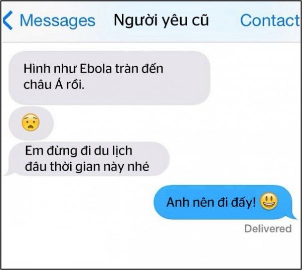 Nói gì cho phũ, dằn mặt tình cũ khi tự dưng nhắn tin hỏi thăm?-1