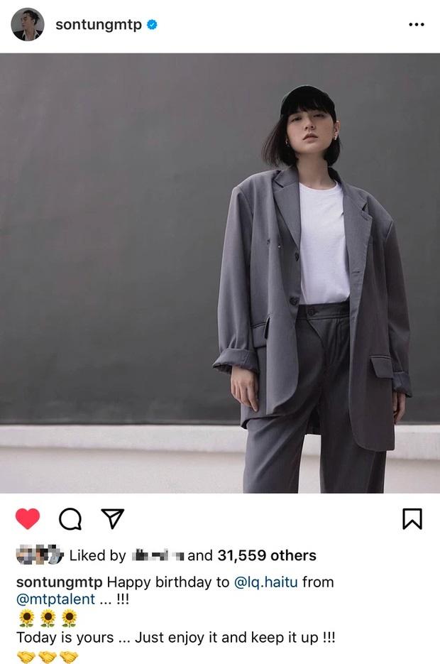 Hải Tú là cô gái duy nhất xuất hiện trên Instagram Sơn Tùng-8