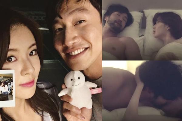 Bạn gái đóng cảnh nóng, Lee Kwang Soo vẫn vui vẻ xem phim và ủng hộ-6