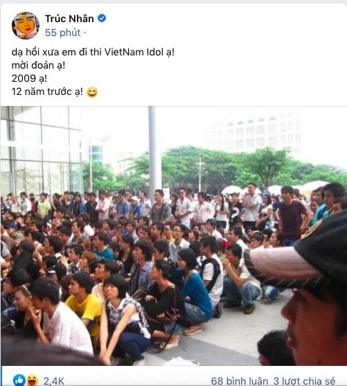 Không nhận ra Trúc Nhân phiên bản xì ke thời thi VietNam Idol-1