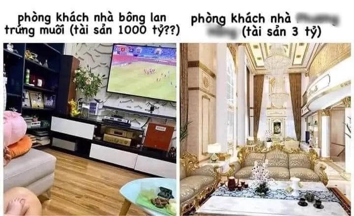 Dân mạng bóc giá phòng khách nhà Vy Oanh nhìn chán luôn-2